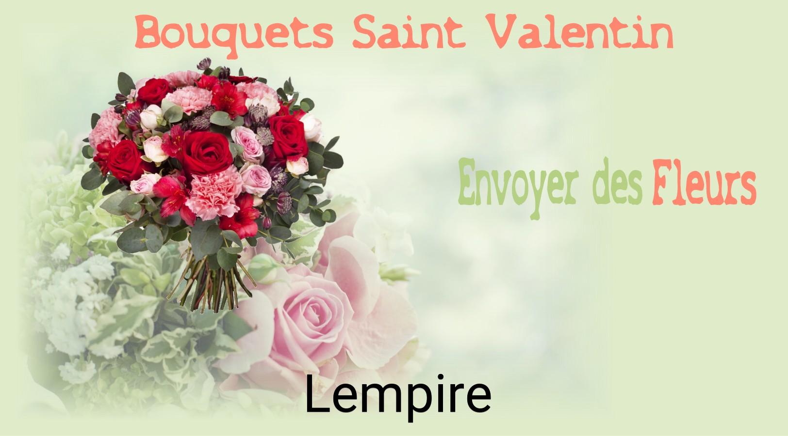 Roses de Saint-Valentin livrées à Lempire
